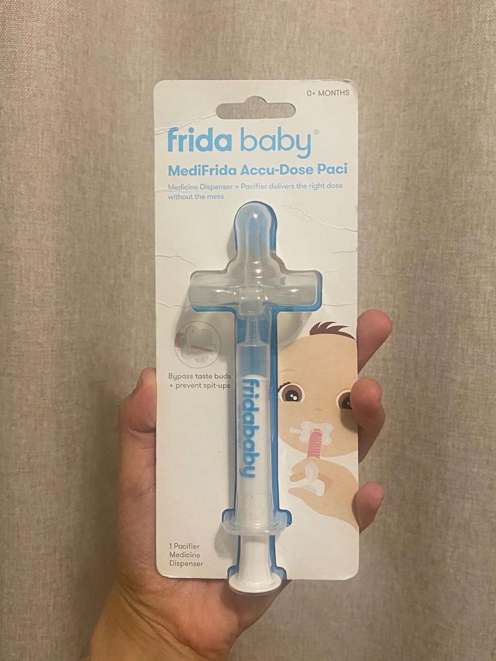 Frida Baby MediFrida Accu-Dose Paci - Blue